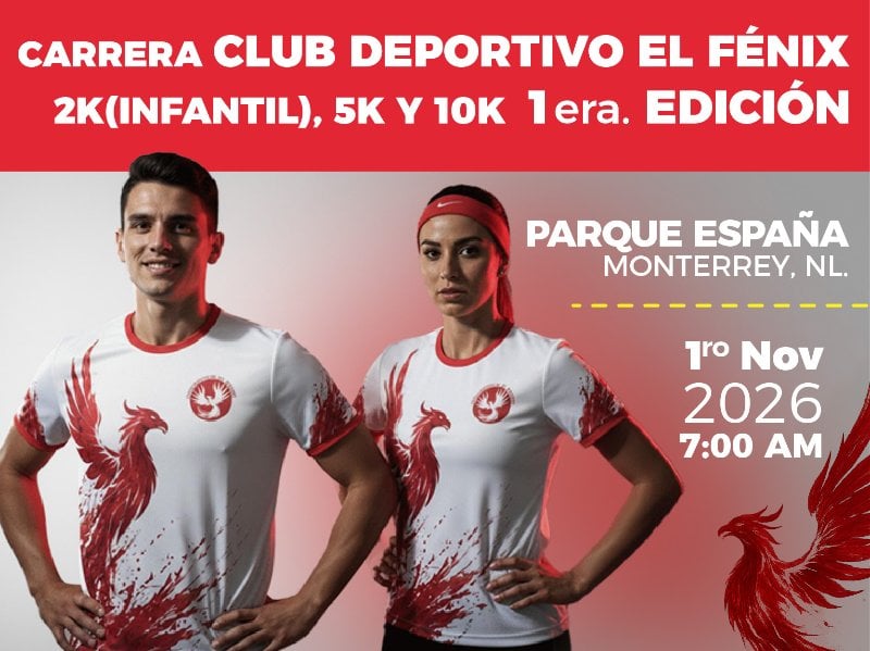 Carrera Club Deportivo El Fénix 2K/5k/10k