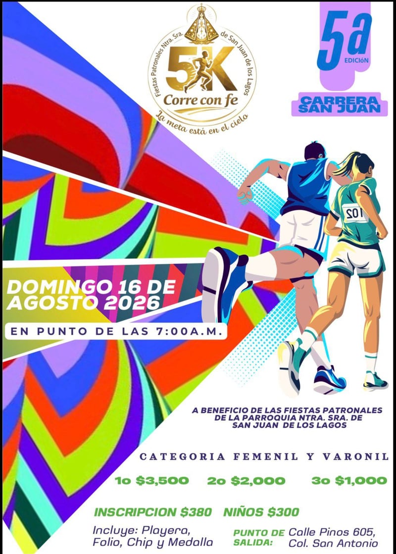 5K Corre con Fe / 5a edición